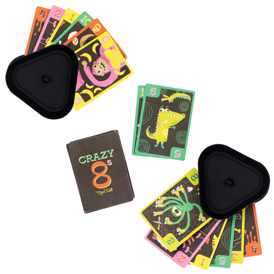 Tiger Tribe Card Game Set (Crazy 8s + Go Fish!)