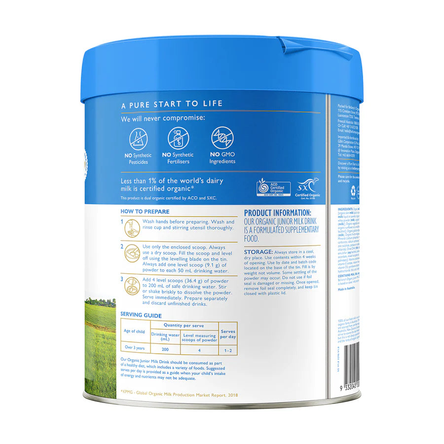 Bellamy's Organic Step 4 Junior Milk Drink