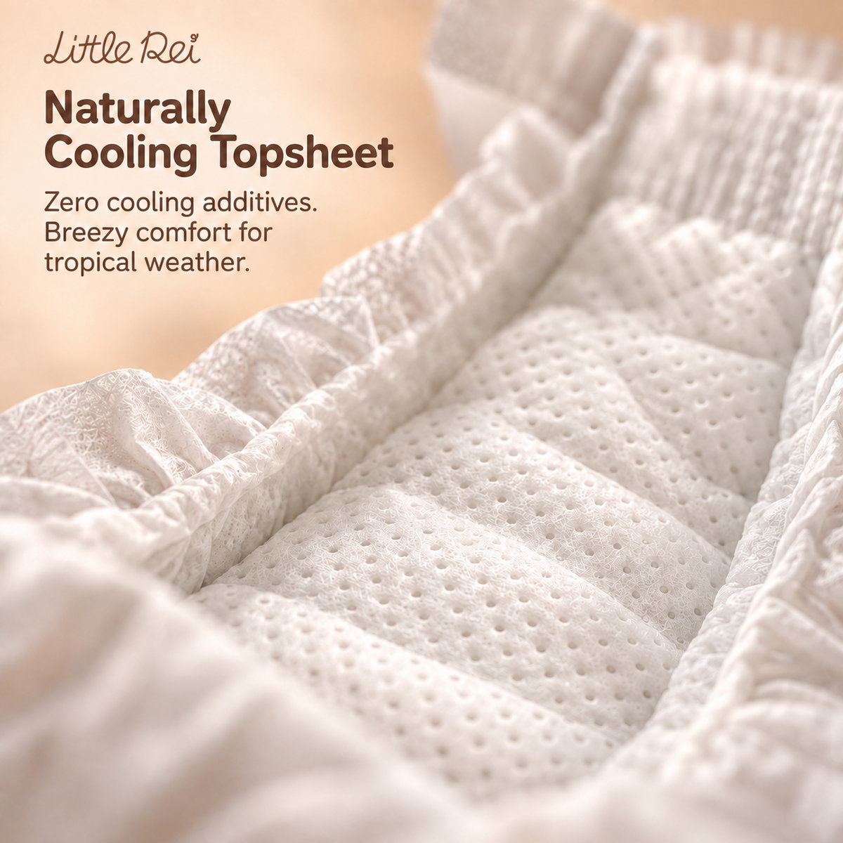 Little Rei Eco-Conscious Luxury Tape Diapers (Trial Pack, 2pc)