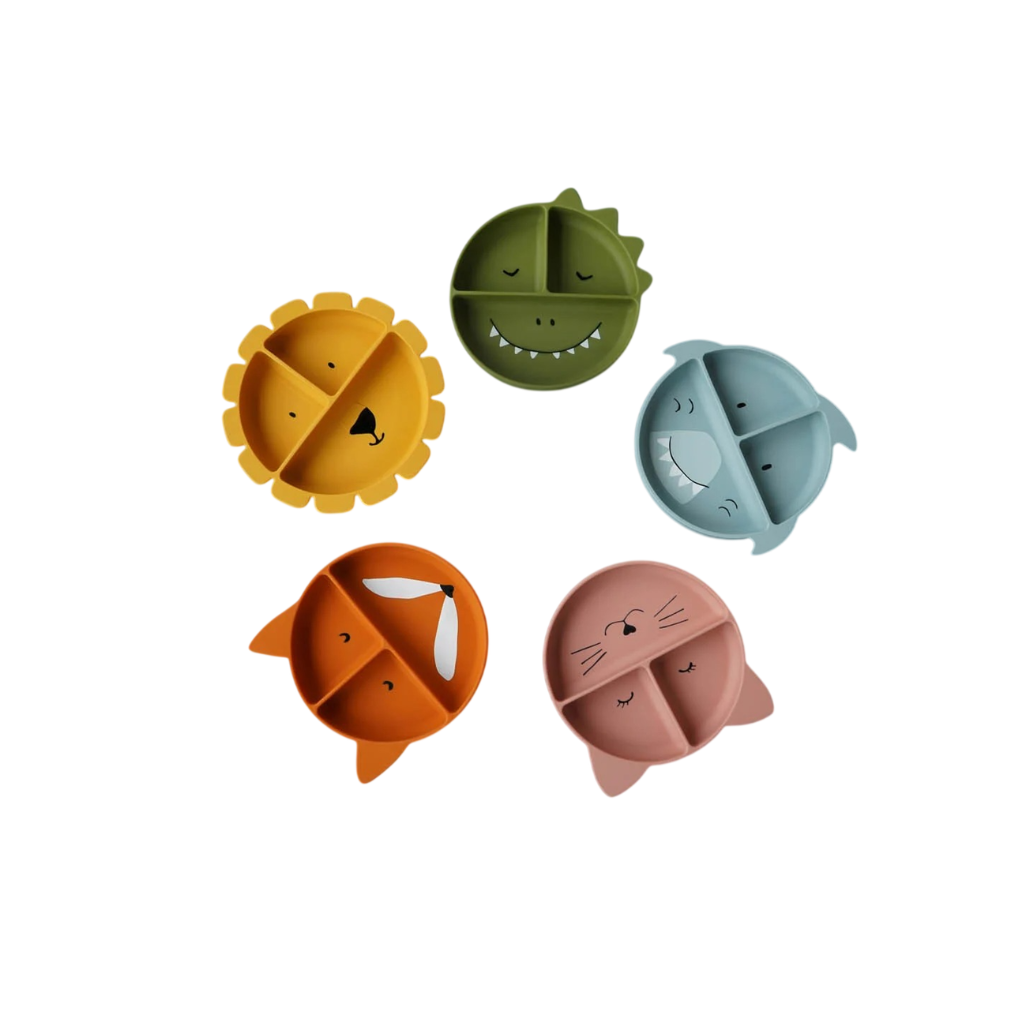 Trixie Silicone Divided Suction Plate