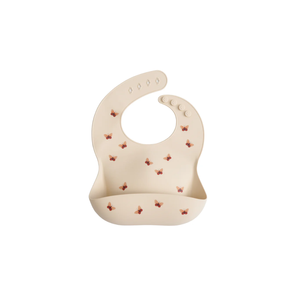 Mushie Silicone Baby Bib