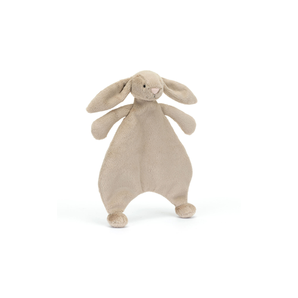 Jellycat Beige Bashful Bunny Comforter