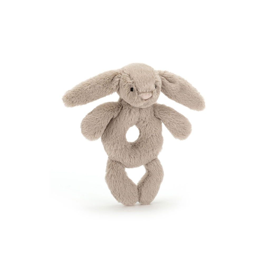 Jellycat Bashful Bunny Ring Rattle