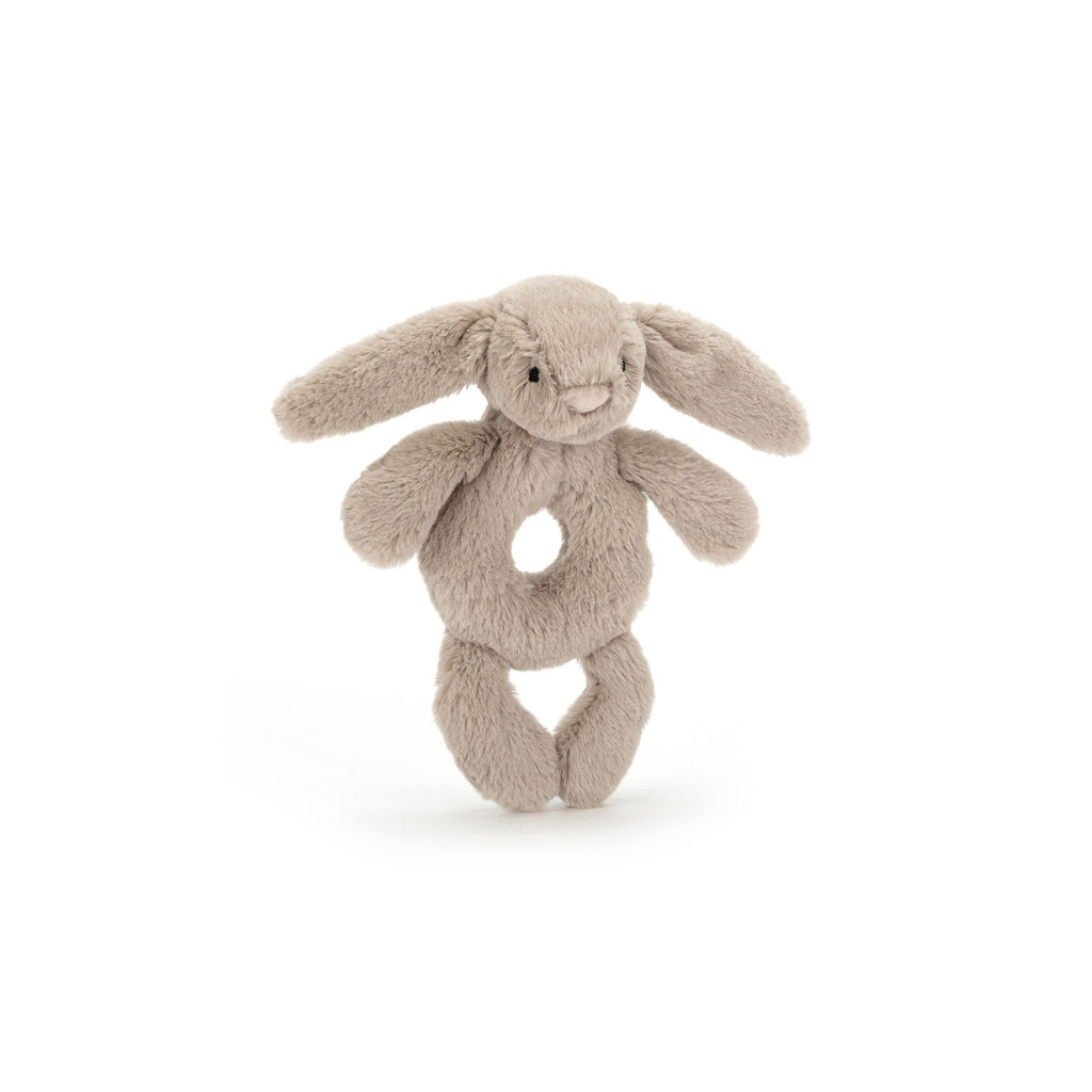 Jellycat Bashful Bunny Ring Rattle