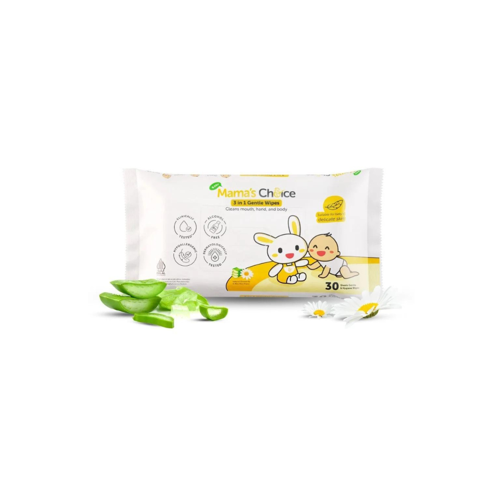 Mama’s Choice 3 in 1 Gentle Baby Wet Wipes