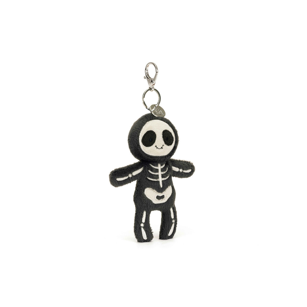 Jellycat Skeleton Bob Bag Charm