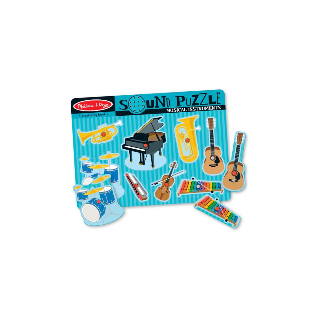 Musical Instruments Sound Puzzle (8 Pieces)