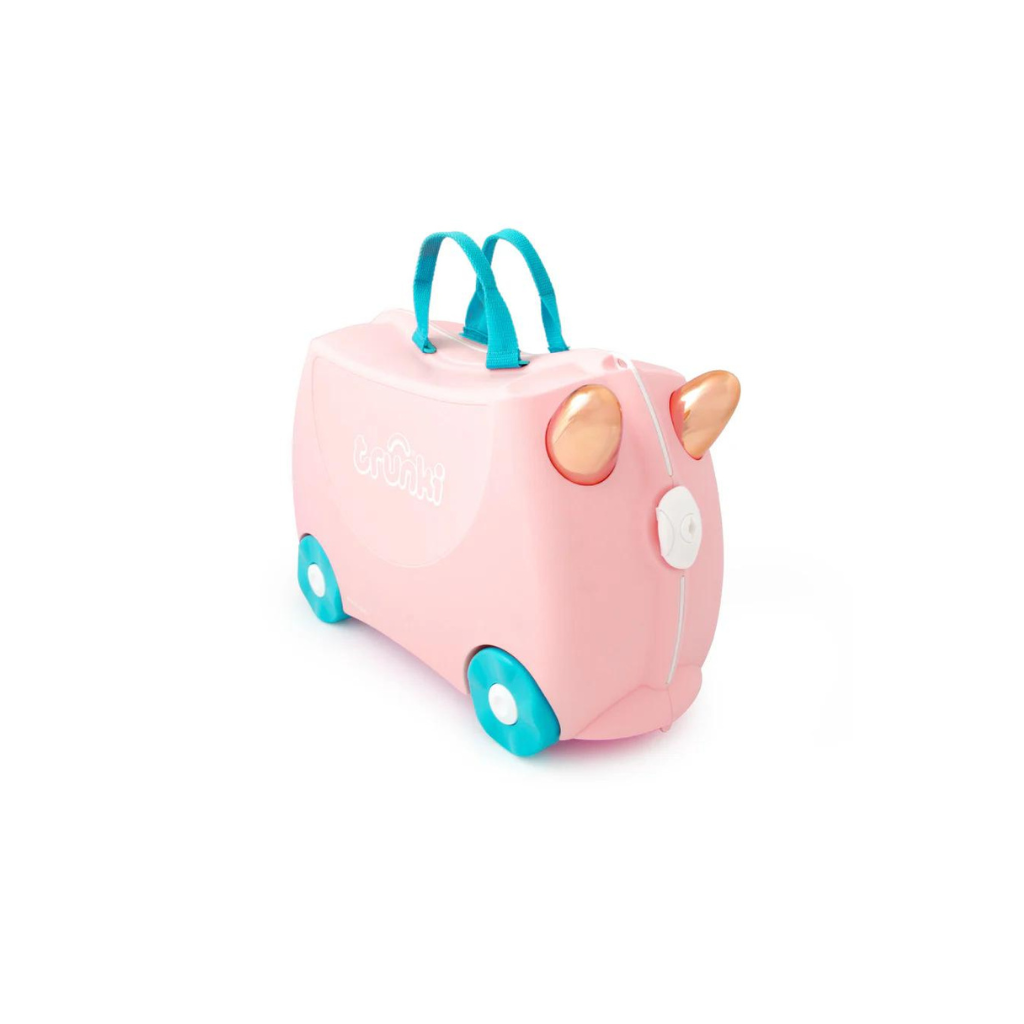 Trunki Ride-On Luggage Flossi Flamingo