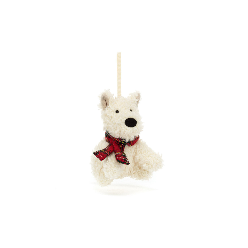 Jellycat Munro Scottie Dog Decoration