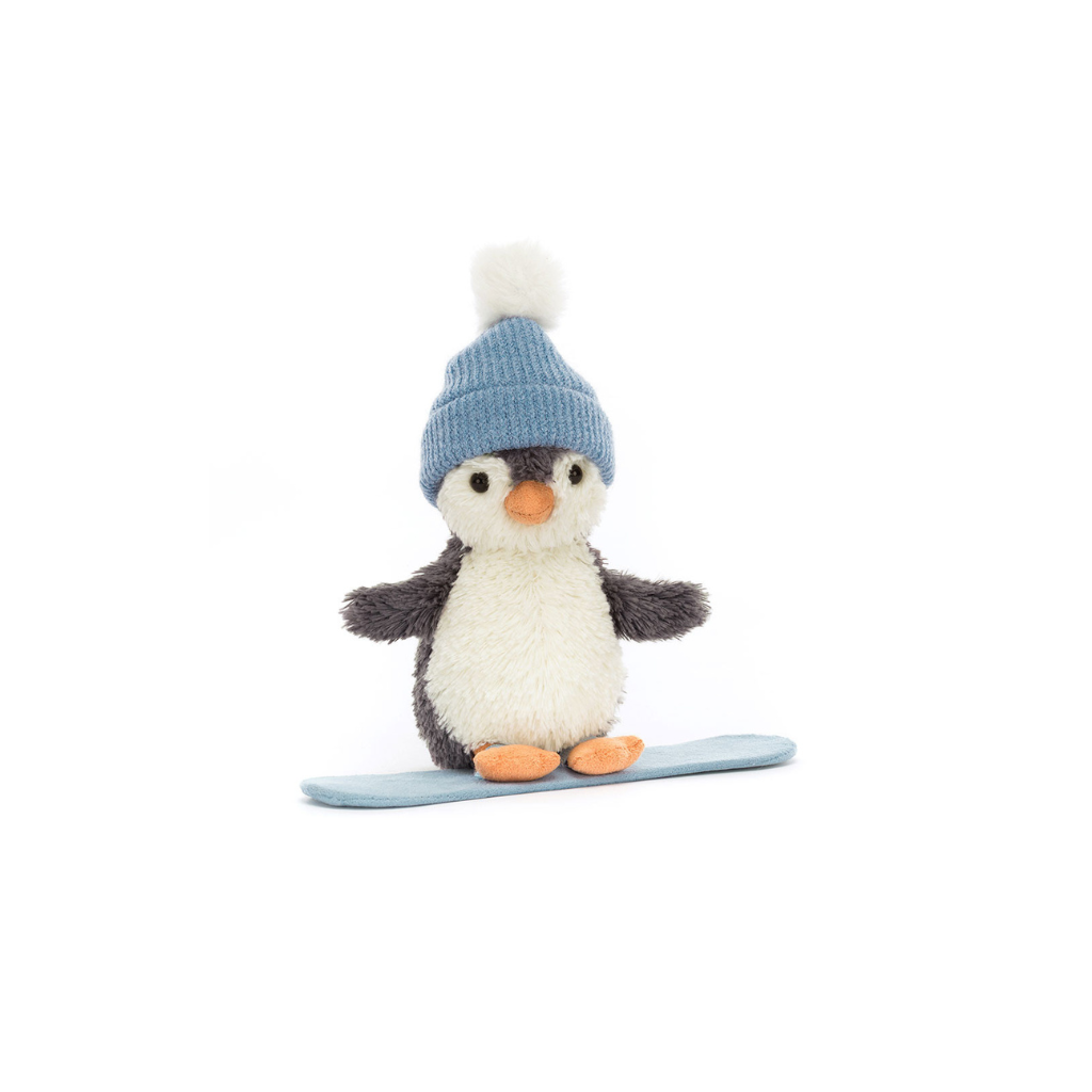 Jellycat Peanut Penguin Snowboarding Small