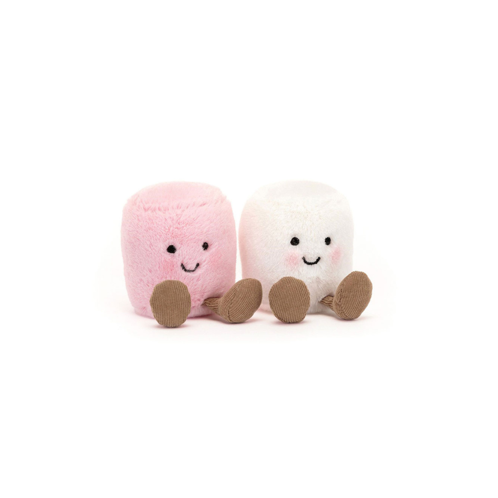 Jellycat Amuseables Pink And White Marshmallows