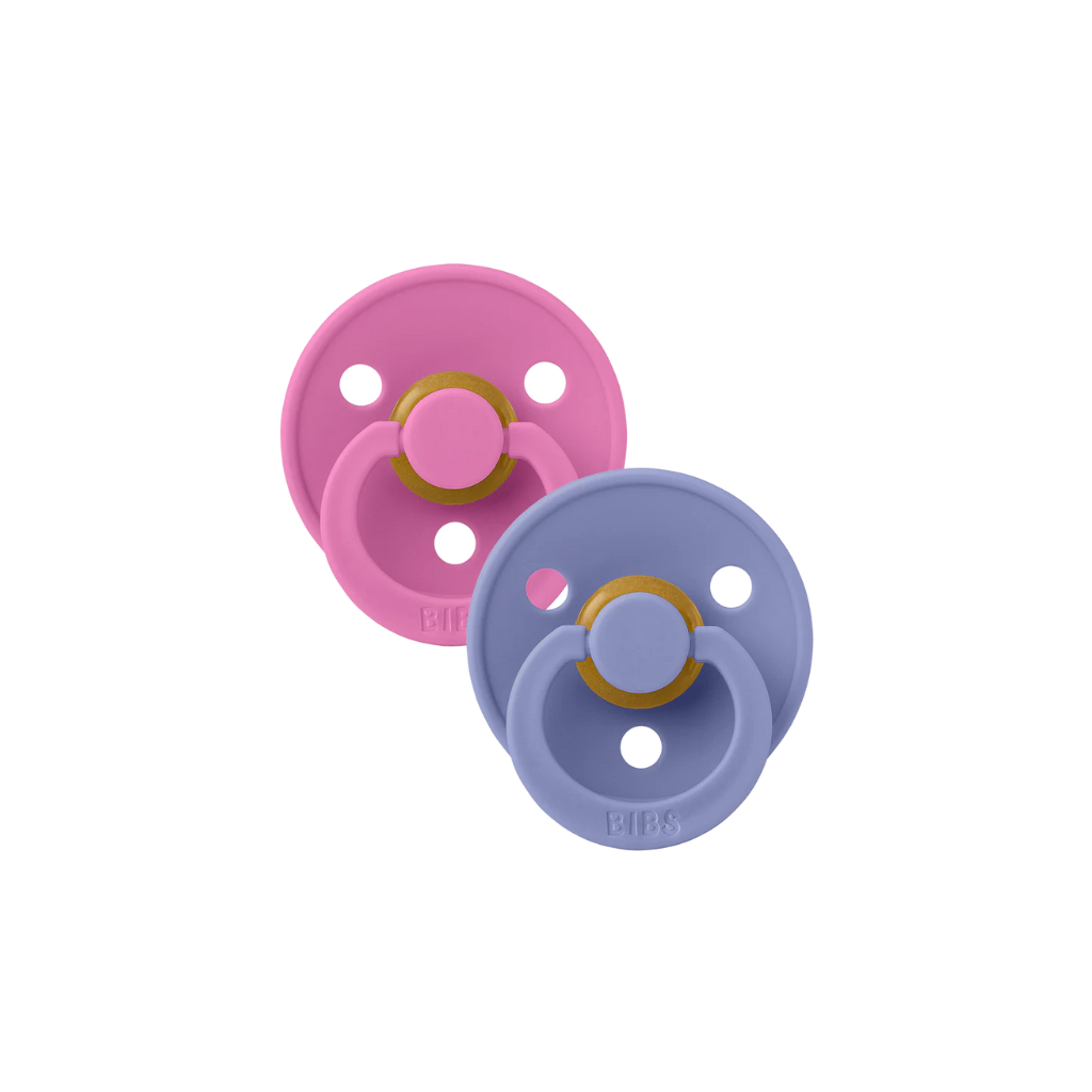 BIBS Latex Pacifier Colour 2 Pack (6-18M)