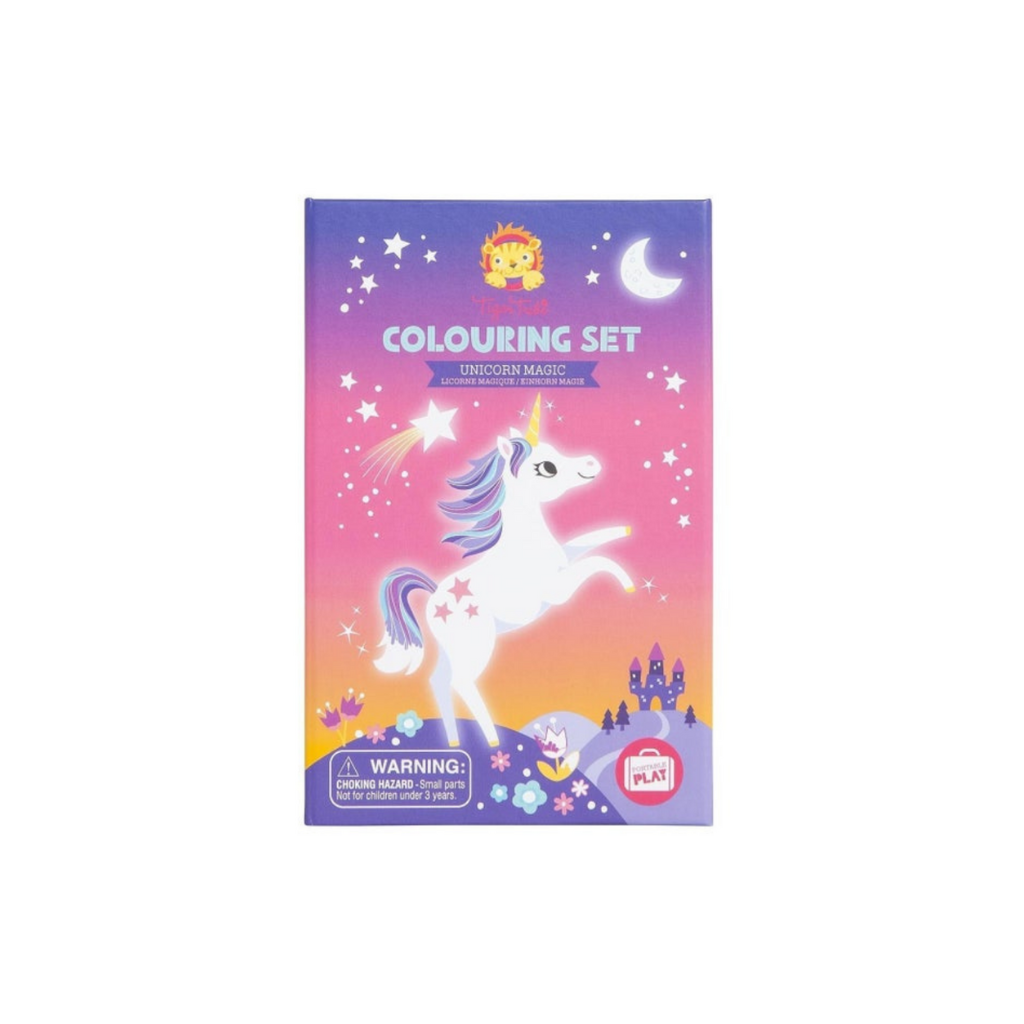 Tiger Tribe Colouring Set Unicorn Magic