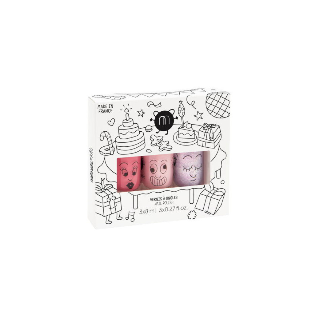 Nailmatic Kids Pearly Neon Nail Polish