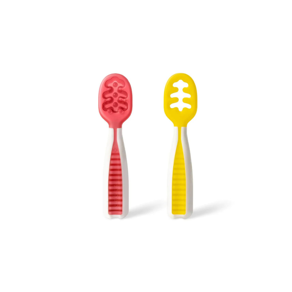 NumNum Pre-Spoon GOOtensil Silicone Spoon (2 Pack)