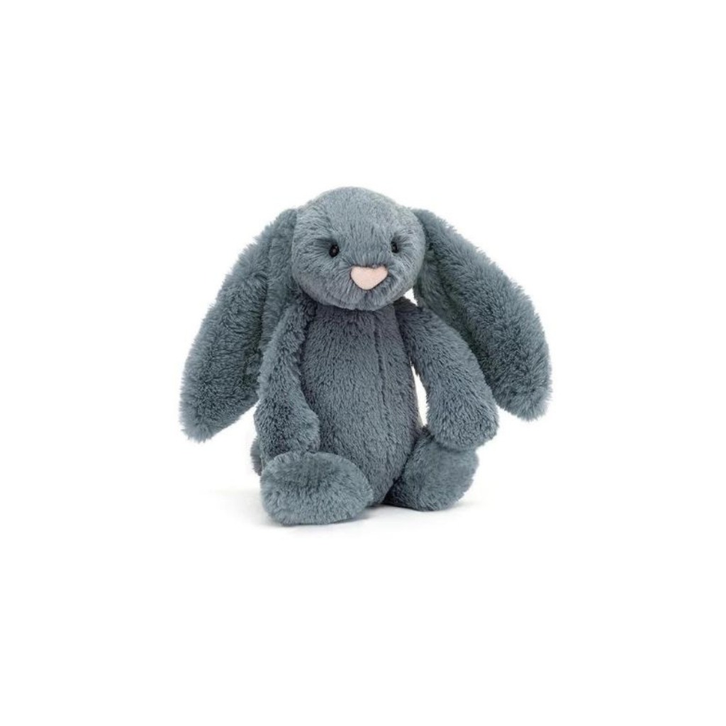 Jellycat Bashful Dusky Blue Bunny (Small)