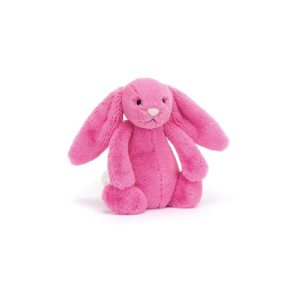 Jellycat Bashful Hot Pink Bunny (Small)