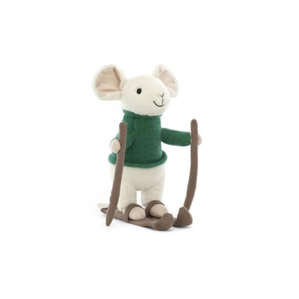 Jellycat Merry Mouse Skiing