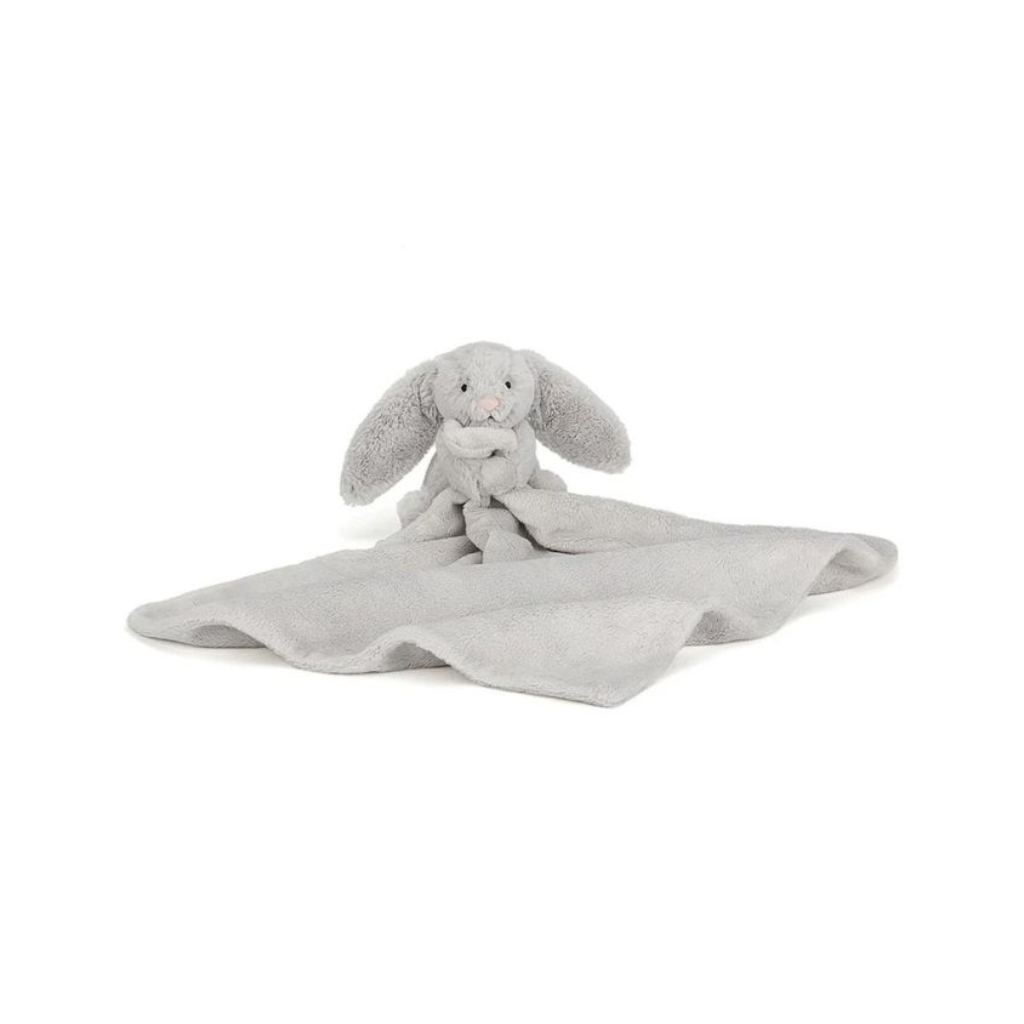 Little Jellycat Bashful Silver Bunny Soother