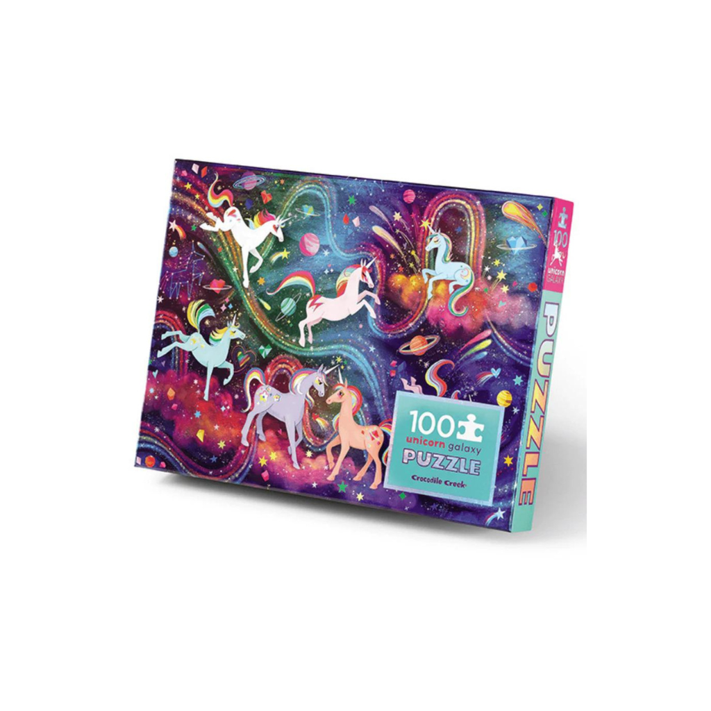 Crocodile Creek Holographic Puzzle 100 pc (Unicorn Galaxy)