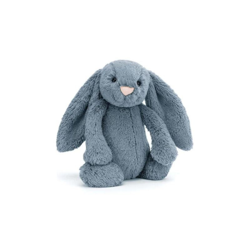 Jellycat Bashful Dusky Blue Bunny (Medium)