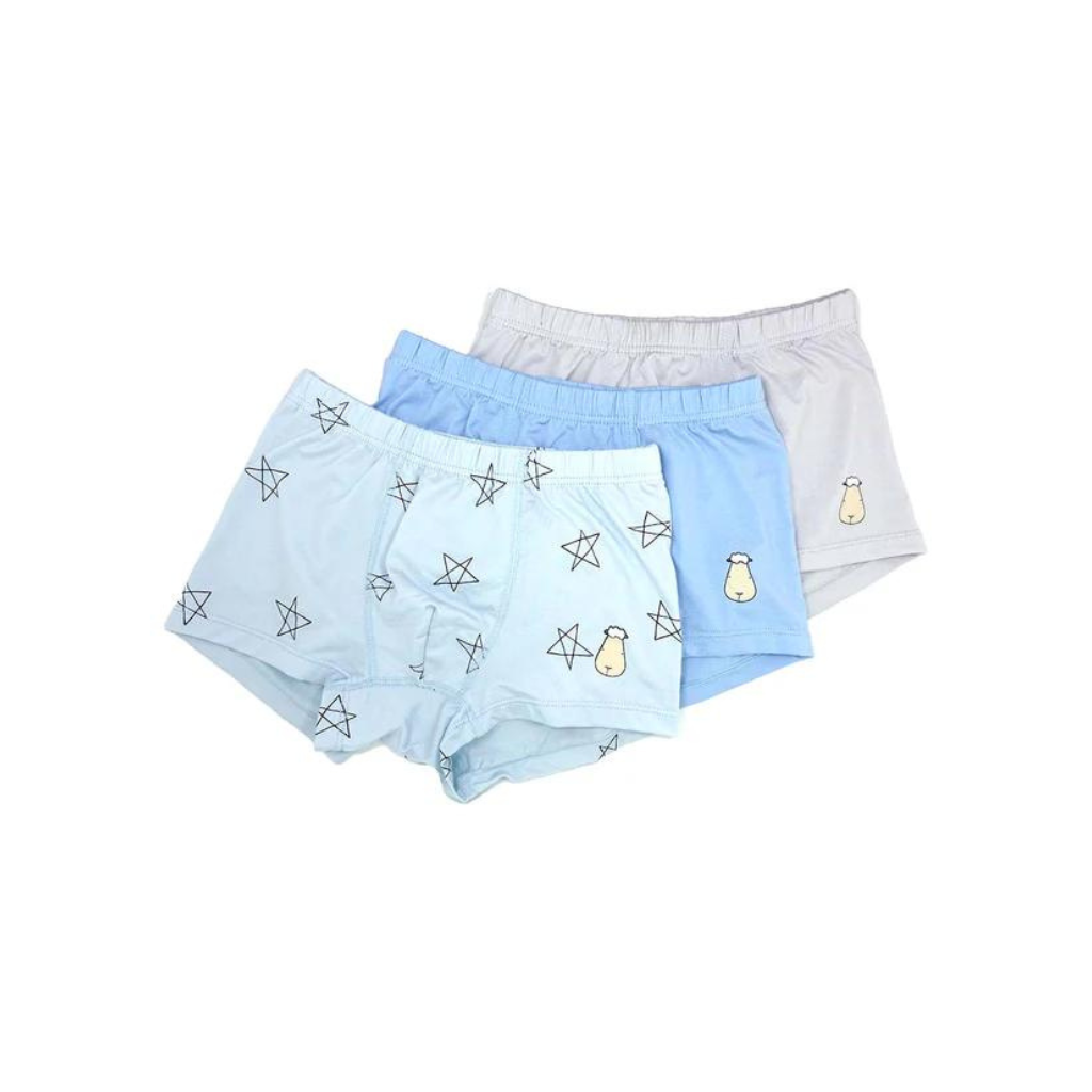 Baa Baa Sheepz Head Boys Boxers (Set of 3)