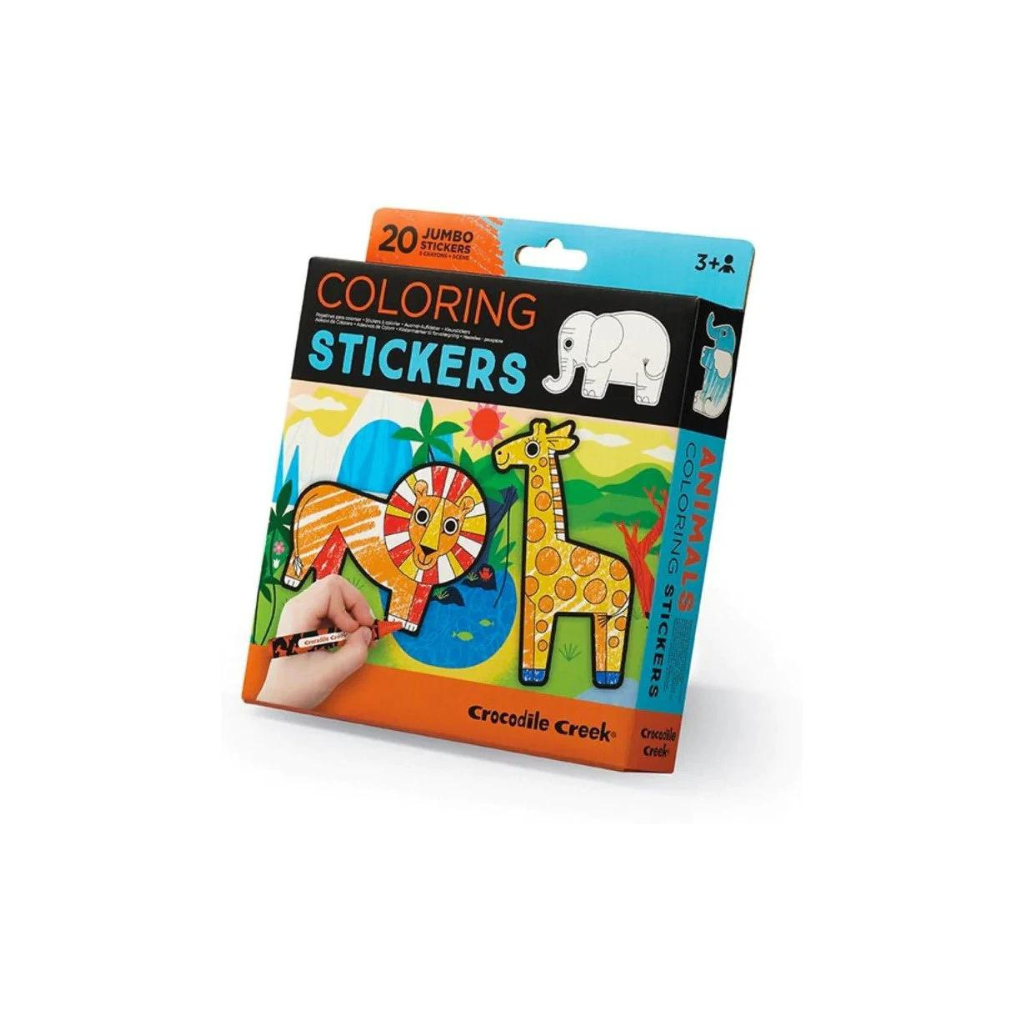 Crocodile Creek Coloring Stickers