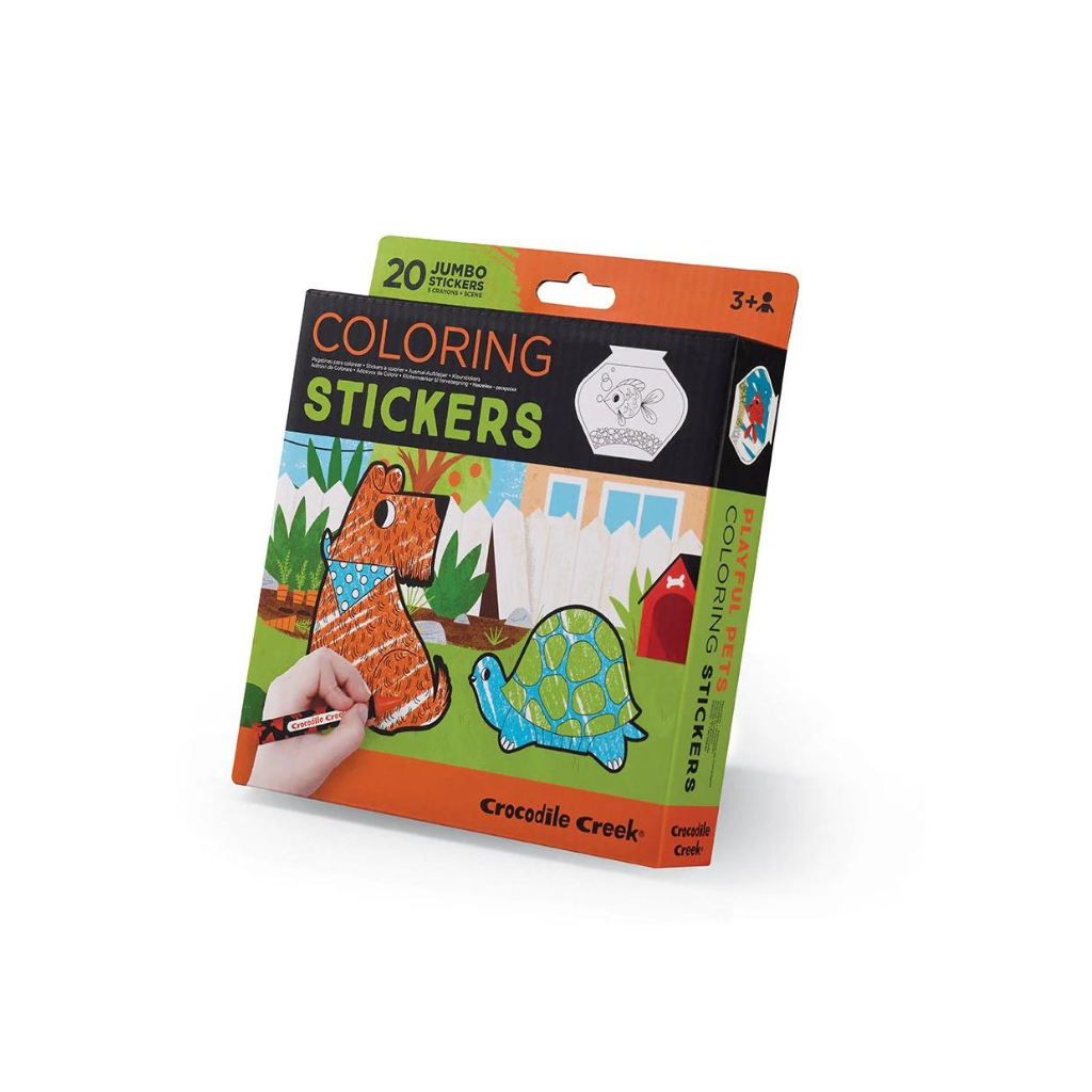 Crocodile Creek Coloring Stickers