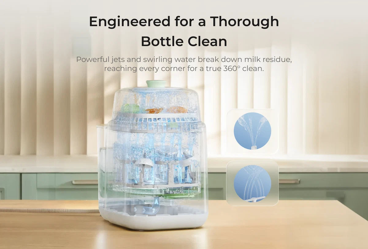 Momcozy KleanPal Pro Baby Bottle Washer and Sterilizer