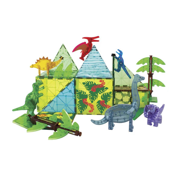 Magna-Tiles Dino World XL 50 Piece Set