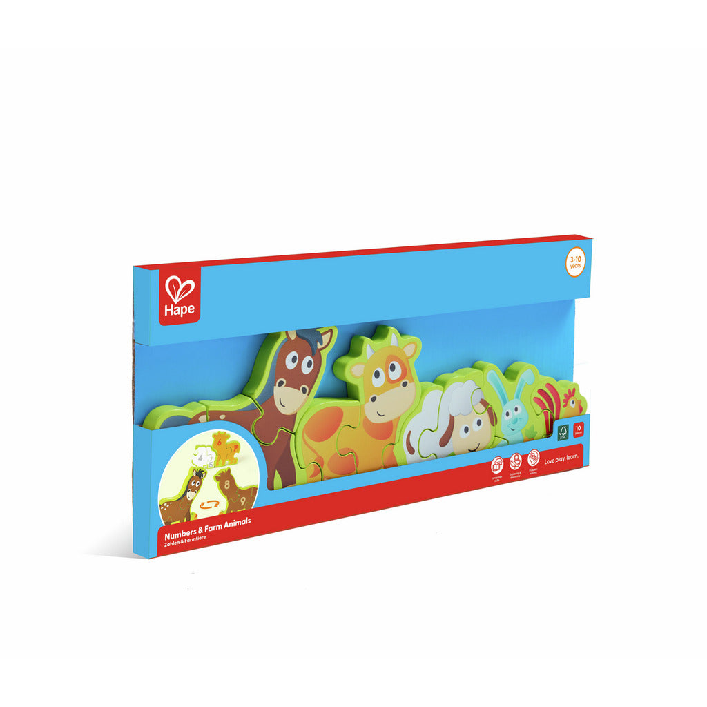Hape Numbers & Farm Animals