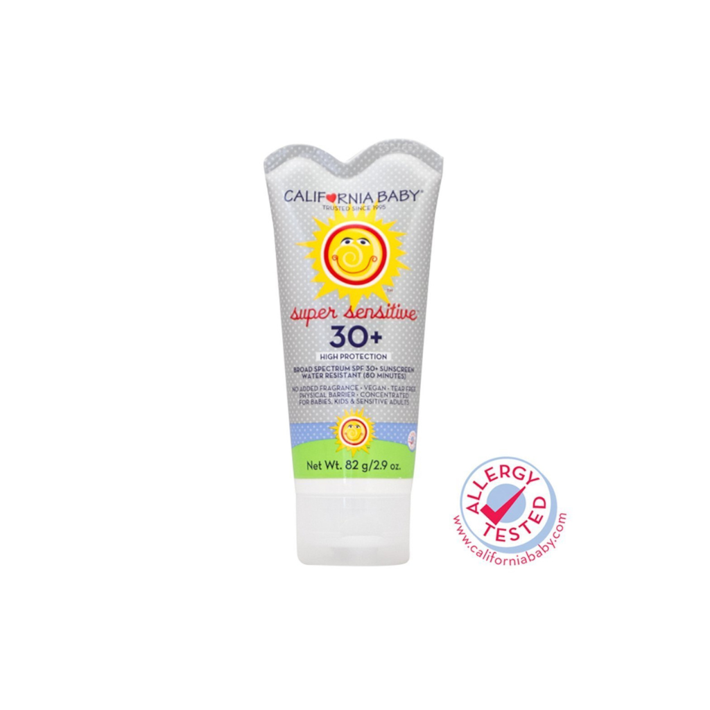 California Baby Super Sensitive™ (No Fragrance) Broad Spectrum SPF 30+ Sunscreen 2.9oz