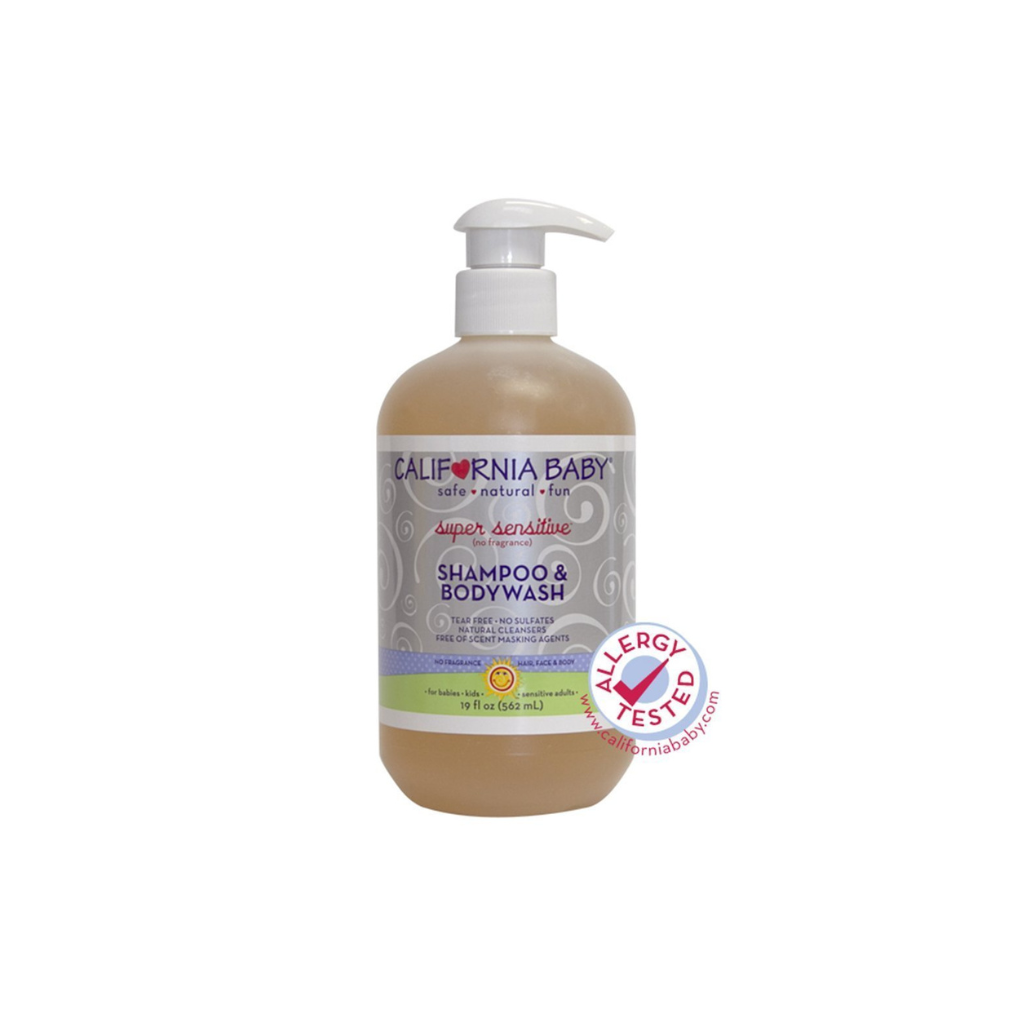 California Baby Super Sensitive™  Shampoo & Bodywash 19oz/562mL