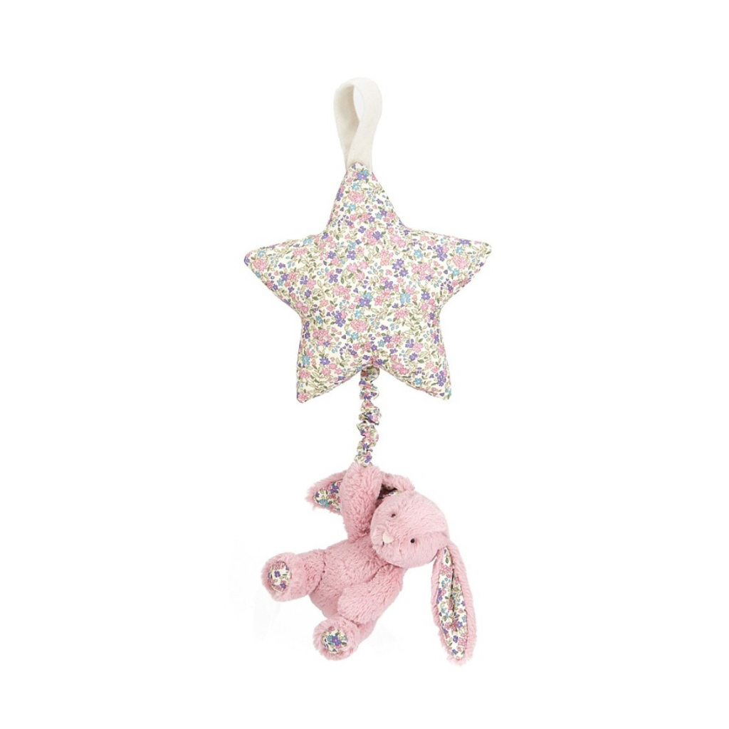 Jellycat Blossom Tulip Bunny Star Musical Pull