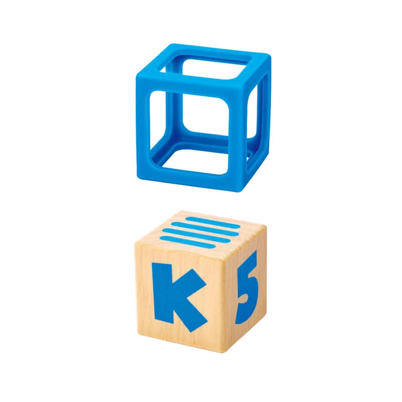 Hape Grip-N-Stack Silicone & Wood Blocks