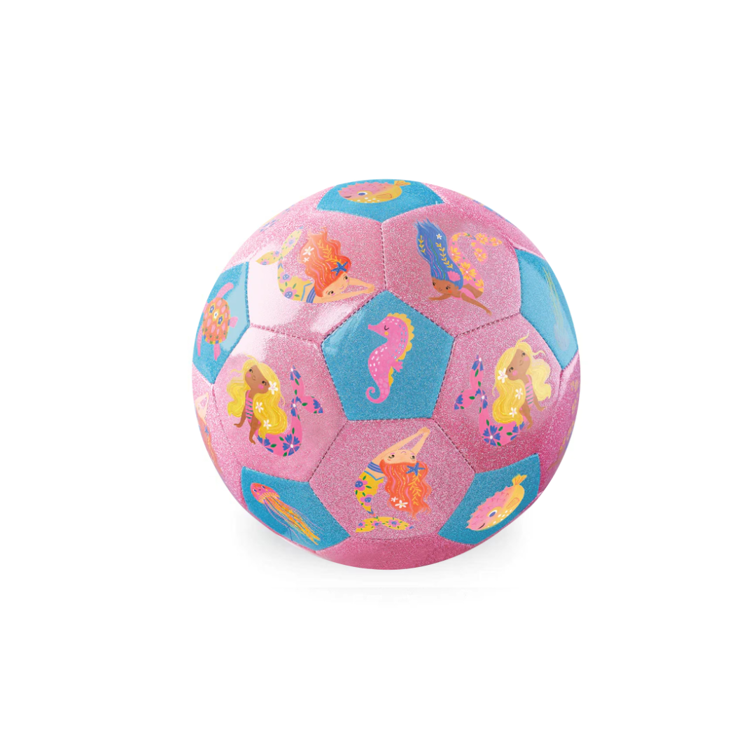 Crocodile Creek Glitter Soccer Ball Size 3 inches