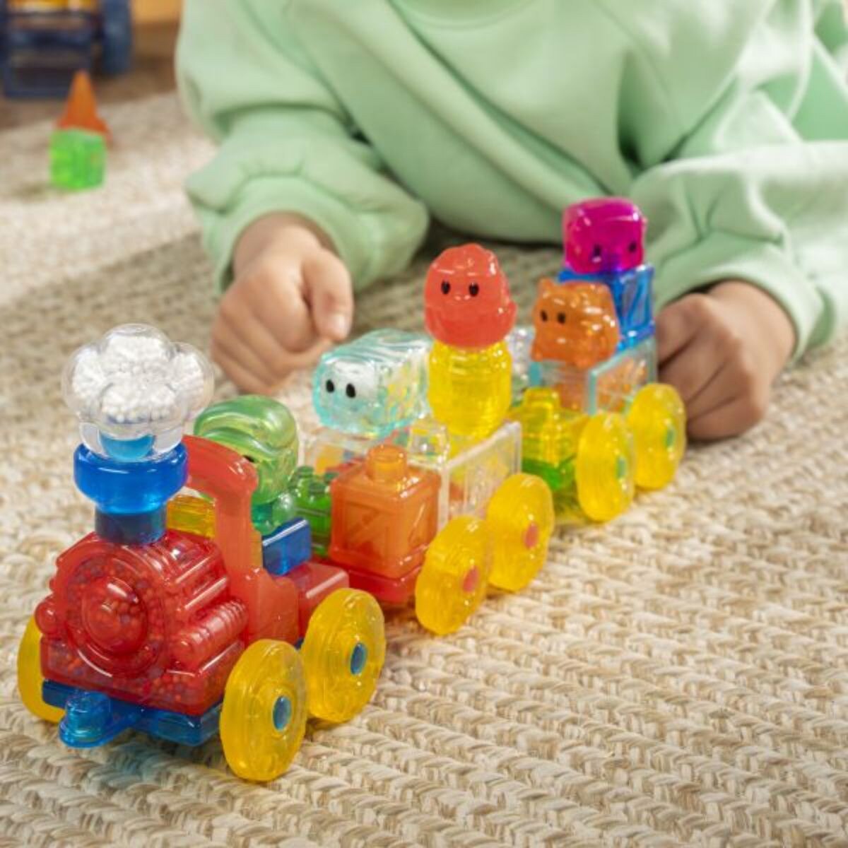 Jelly Blox Squishy Train Set