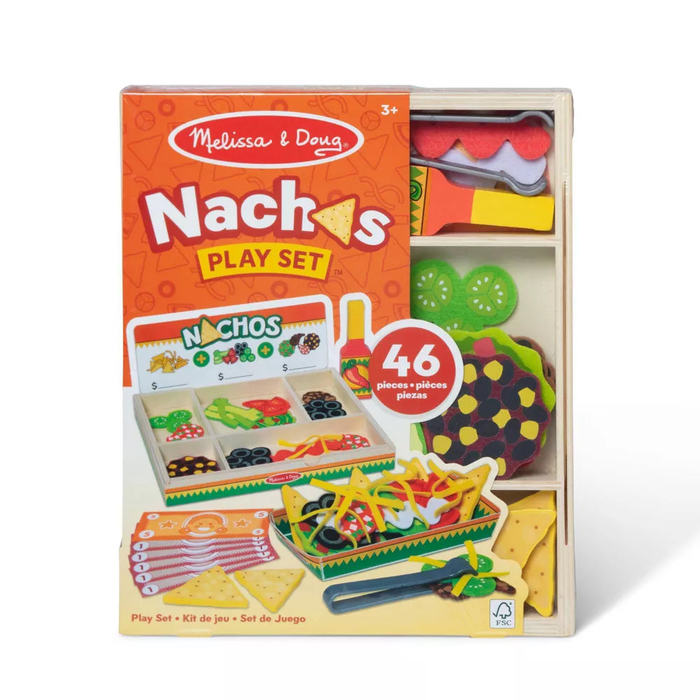 Melissa & Doug Nachos Wooden Play Food Set