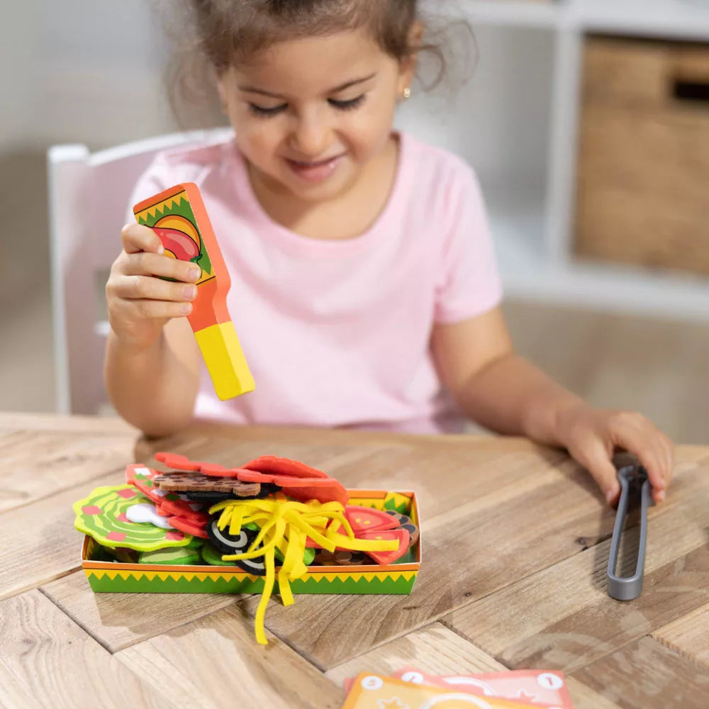 Melissa & Doug Nachos Wooden Play Food Set