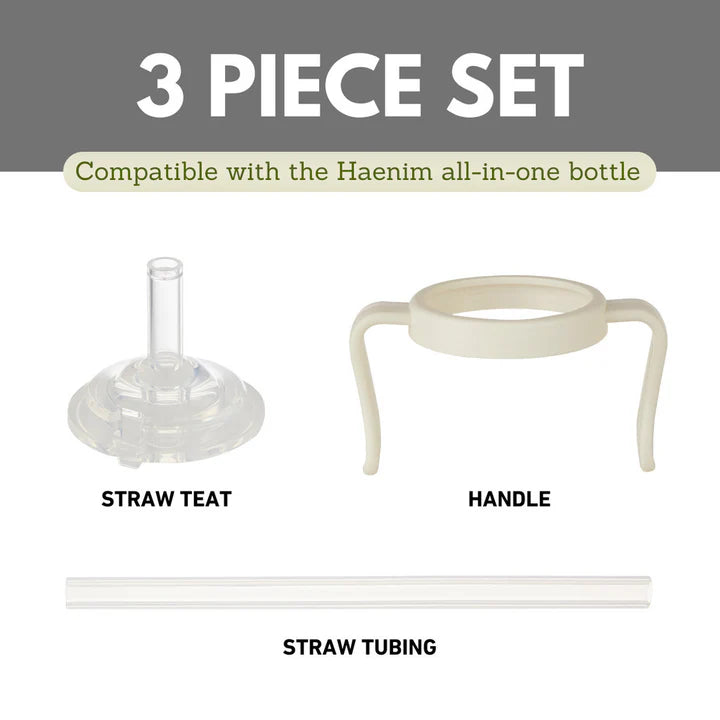 Haenim All-in-One Bottle Straw Handle Accessory Package