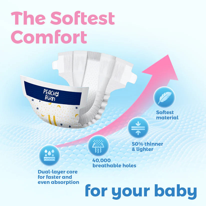 Peachy Bum Cloud Soft Diaper Pants (1 Pack)