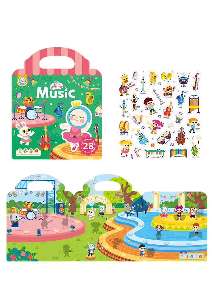 Alilo Jelly Journey Sticker Book