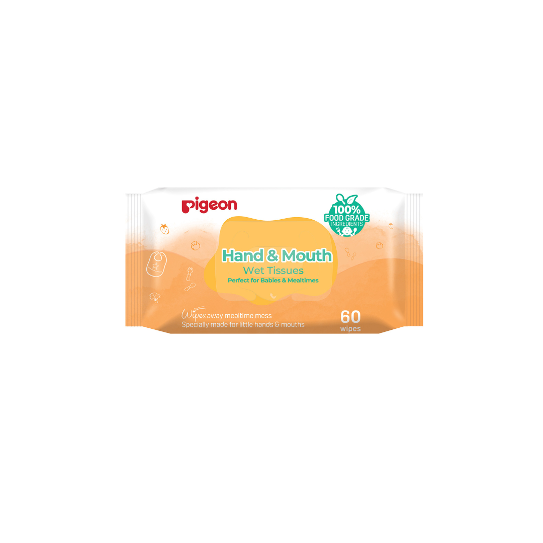 Pigeon Hand & Mouth Wipes 2 x 60s