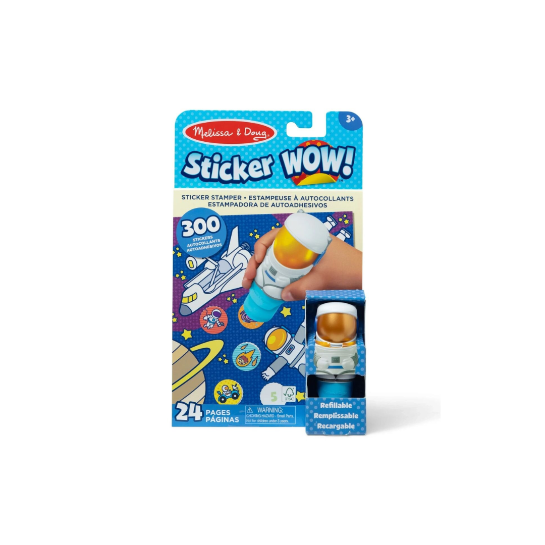 Melissa & Doug Sticker WOW! Activity Pad & Sticker Stamper