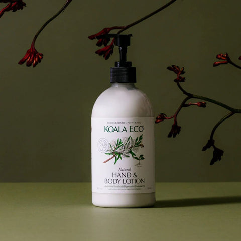 Koala Eco Natural Hand & Body Lotion Rosalina & Peppermint Essential Oil
