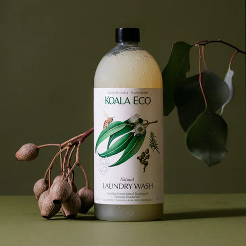 Koala Eco Natural Laundry Wash Lemon Scented Eucalyptus & Rosemary Essential Oil