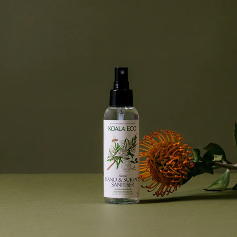 Koala Eco Natural Hand & Surface Spray Rosalina & Peppermint Essential Oil