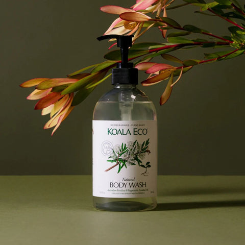 Koala Eco Natural Body Wash Rosalina & Peppermint Essential Oil