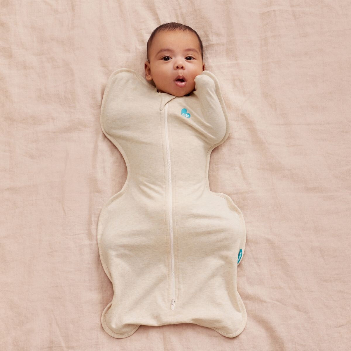 Love to Dream Swaddle UP Original 1.0 TOG Oatmeal Marl