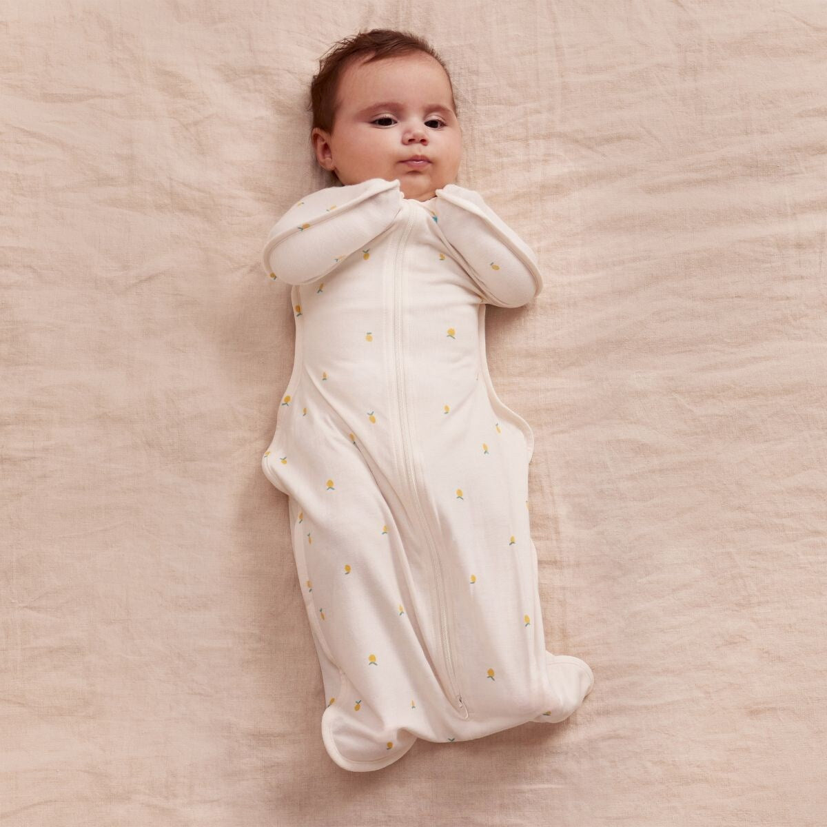 Love To Dream Swaddle Up Bamboo Original 1.0 TOG Lemon Cream